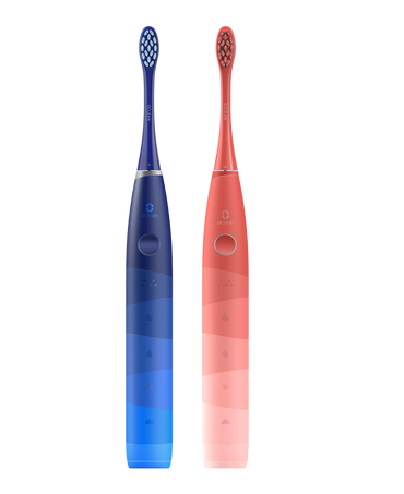 Find Duo Sonic Electric Toothbrush Set - Pink & Blue